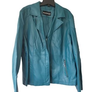 Northern reflectionleather jacket